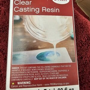 Clear casting resin